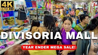 [4K] ALL ITEMS MEGA SALE | Divisoria Mall Walk Tour | Manila (2023)