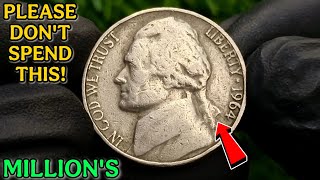 Most Valuable 1964 Jefferson Nickel Worth Big Money | Rare Old Nickel Value That Collectors Look For