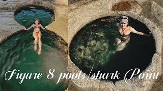 NSW Australia Vlog: Figure 8 Pools-Natural Rock Pools / Shark Point-Sunrise