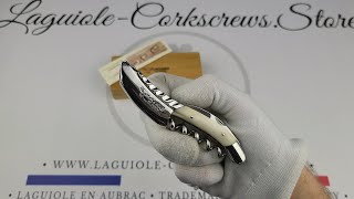 Twisted Laguiole Corkscrew Cattle Bone By Laguiole en Aubrac