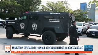 Ministro y diputado de Honduras renuncian por narcoescándalo