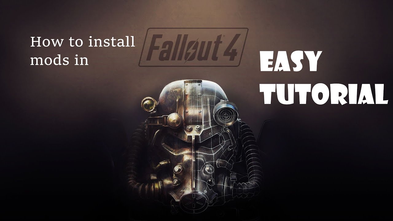 How To Install Mods In Fallout 4 Youtube