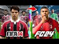 I Rebuild Ac Milan From Fifa 14 To Fc 24!