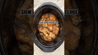 Slow Cooker Chicken Legs #slowcooker #crockpot #chickenlegpiece #easyrecipe