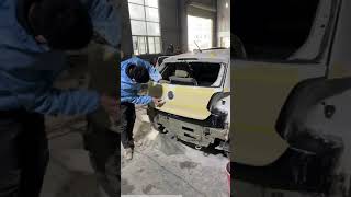 Salvage Volkswagen Polo Rear End Total Loss Restauration