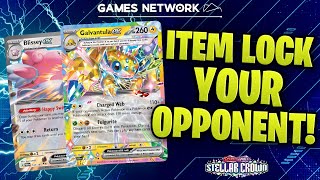 Item Lock Your opponent! - Galvantula ex Deck Profile (Stellar Crown) 🕷️