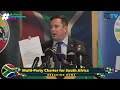 DA Leader John Steenhuisen's closing remarks for Day 1 of the #NationalConvention2024
