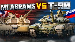 Т-90 ПРОТИВ M1 ABRAMS | Какой танк лучше?