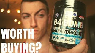 B4 Bomb Pre Workout Review (USN Pre Workout)