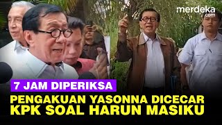 Pengakuan Mengejutkan Yasonna Usai 7 Jam Diperiksa KPK Soal Harun Masiku