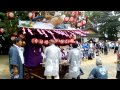 口大野祭り 神社にて