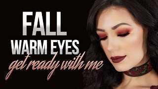 Fall Warm Eyes Chatty GRWM Makeup Tutorial | Victoria Lyn Beauty