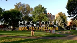 Hex House Demonstration at the Nobel Peace Prize Forum