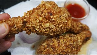 ఇంట్లోనే ఈజీగా kfc style chickenఓసారి ట్రై చేయండి👌-KFC Chicken recipe-Fried chicken recipe-crispy