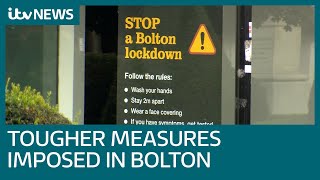 New Covid-19 restrictions for Bolton following spike in coronavirus cases | ITV News