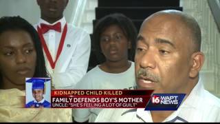 Kingston Frazier's mother distraught, family says