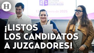 ¡Lista la elección judicial! Senado entrega al INE listado de 4 mil 223 candidatos a juzgadores