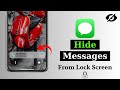 How To Hide Text Messages From iPhone Lock Screen | Hide iPhone Messages When pop Up