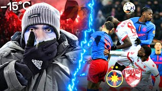 DERBY DE FOC LA -15°C | FCSB vs DINAMO BUCURESTI | A FOST PENALTY ?