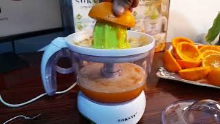 Sokany Citrus Juicer | Orange Juicer Demo