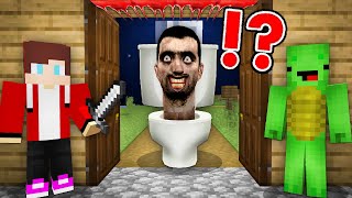 Scary SKIBIDI TOILET vs JJ and Mikey is CHASING in Minecraft Challenge - Maizen JJ and Mikey