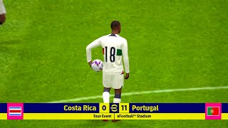 Portugal vs Cost Rica 11-0 @fifa