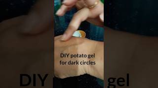 Remove DARK CIRCLES in 5 days with potato aloevera Eye GEL | Remove Eye Wrinkles and Under 👀 bags