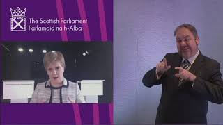 Leaders’ Virtual Question Time [BSL] - 9 April 2020