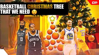 DIY Basketball Tree TUTORIAL 🎄 | Highlight #Shorts