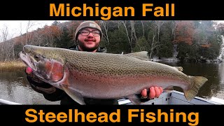 Michigan Fall Steelhead Fishing