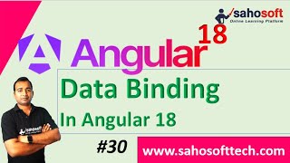 Data Binding in Angular 18 | Data binding in Angular | Angular 18 Tutorials in Hindi