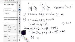 LeetCode Tutorial 100. Same Tree