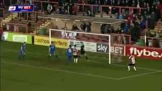 Exeter City 0-1 Mansfield - League Two 2013/14