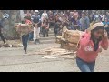 concurso de raja leÑas mujeres de la sierra juarez oaxaca mexico