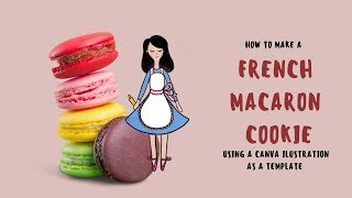 World Macaron Day- How to decorate a French Macaron Cookie