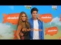 GALILEA MONTIJO y SEBASTIÁN VILLALOBOS Photocall #OrangeCarpet #KCAMEXICO @KCAMexico2016 #EnPOPados