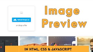 preview image before upload using JavaScript | With Source Code