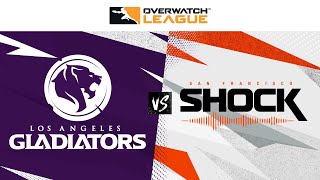 @LAGladiators vs @sanfranciscoshock | Summer Showdown Qualifiers | Week 1 Day 1 — West