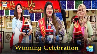 Winning Moments - Celebrities Vs Maa, Maamta Aur Makeup Winners