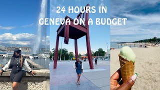 24 hours in Geneva on a budget #cheap