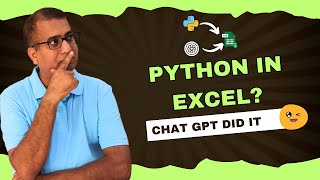 Create Excel Python Functions Using ChatGPT — No Coding Needed! (Data Cleaning Example)