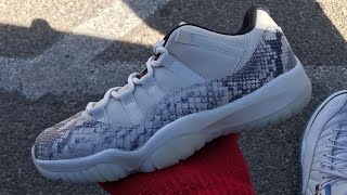 2019 AIR JORDAN 11 LOW “LIGHT BONE” PICKUP WHILE EVERYBODY SLEPT