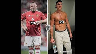 ROONEY X RONALDO AGE..☠😳 || #viralvideo #football #realmadrid #rooney #ronaldo #shorts