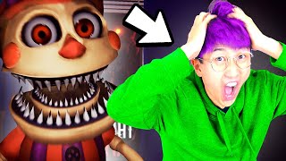 LANKYBOX Playing FIVE NIGHTS AT FREDDY'S: THE GLITCHED ATTRACTION!? (FULL GAME PLAY!)