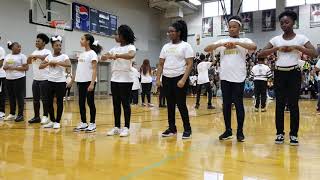 MMS Step Team performs for Black History Month!