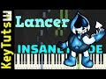 Lancer from Deltarune - Insane Mode [Piano Tutorial] (Synthesia)