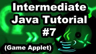 Learn Java 2.7- Game Applet- Adding Friction
