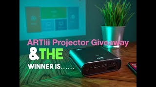 ARTlii Mini Projector Winner!