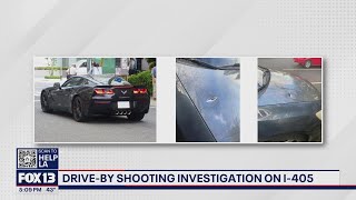 Drive-by shooting investigation on I-405 | FOX 13 Seattle