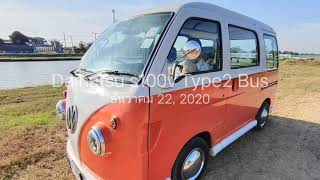 Daihatsu s100 changed to a Mini Vw Type 2 Bus.